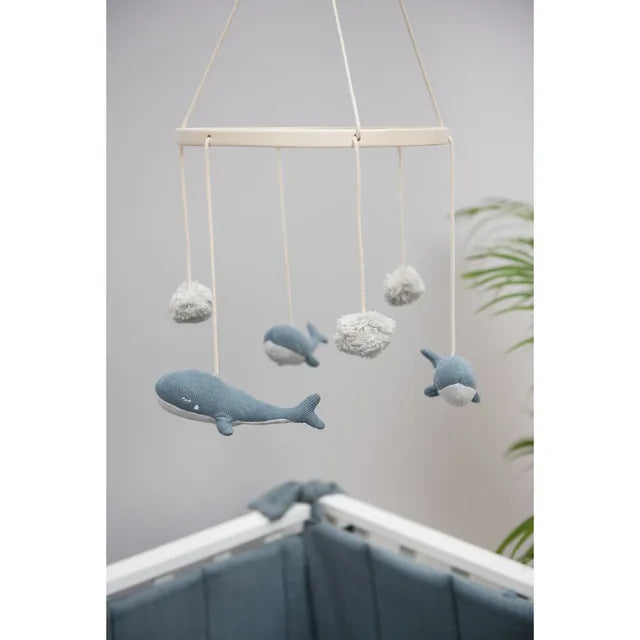 Trixie Crib Mobile - Whale - Laadlee