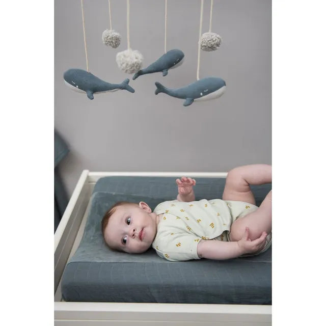 Trixie Crib Mobile - Whale - Laadlee