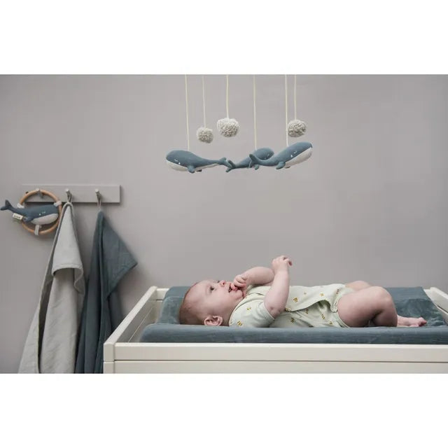 Trixie Crib Mobile - Whale - Laadlee
