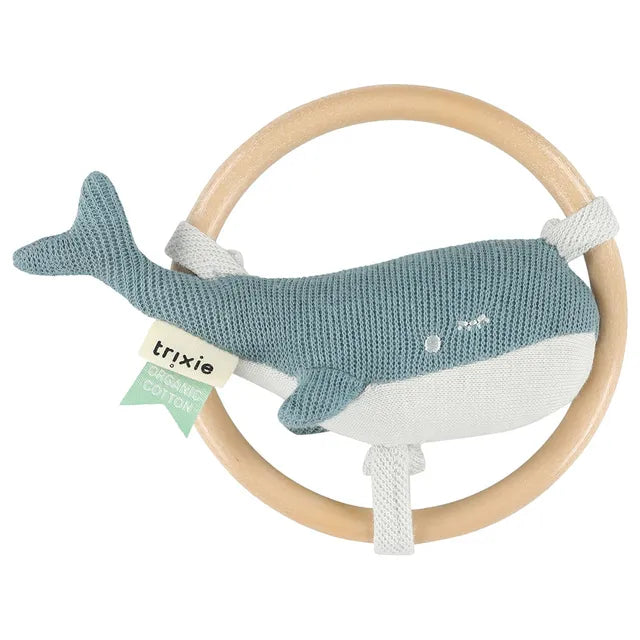 Trixie Rattle - Whale - Laadlee