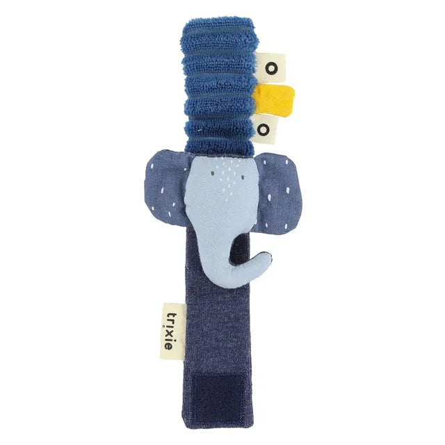 Trixie Wrist Rattle - Mrs. Elephant - Laadlee