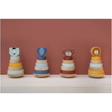 Trixie Wooden Stacking Toy - Mrs. Elephant - Laadlee