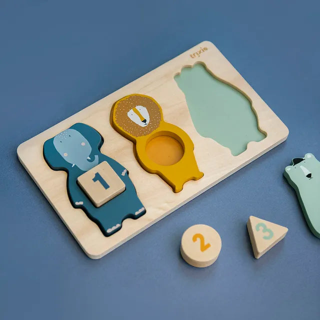 Trixie Wooden Counting Puzzle