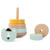 Trixie Wooden Stacking Toy - Mr. Polar Bear - Laadlee