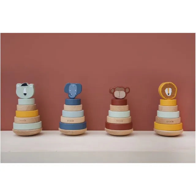 Trixie Wooden Stacking Toy - Mr. Lion