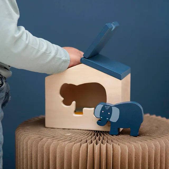 Trixie Wooden House - Mrs. Elephant - Laadlee