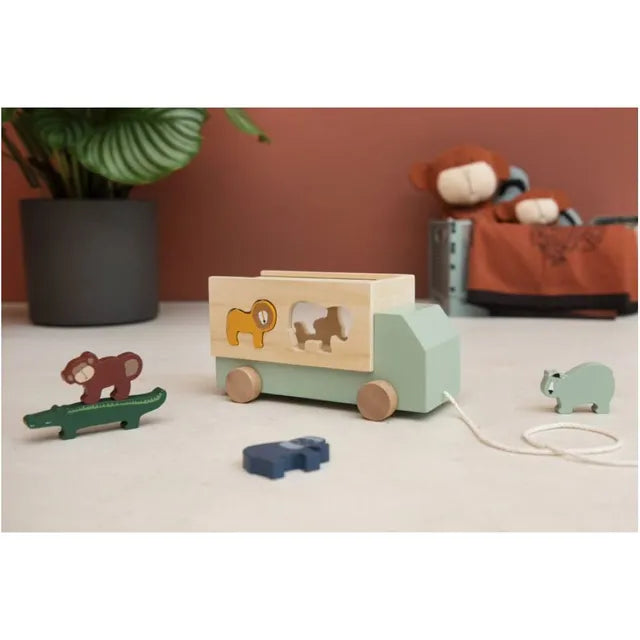 Trixie Wooden Animal Truck - Laadlee