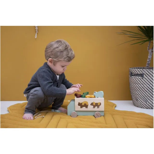 Trixie Wooden Animal Truck - Laadlee