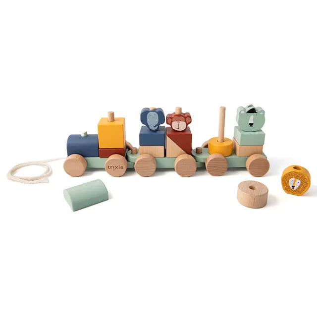 Trixie Wooden Animal Train - Laadlee