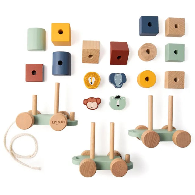Trixie Wooden Animal Train - Laadlee