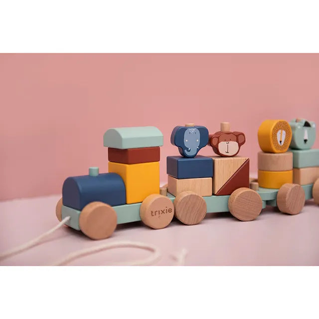 Trixie Wooden Animal Train - Laadlee
