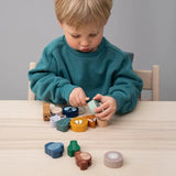 Trixie Wooden Animal Lacing Beads - Laadlee