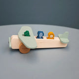 Trixie Wooden Animal Airplane - Laadlee