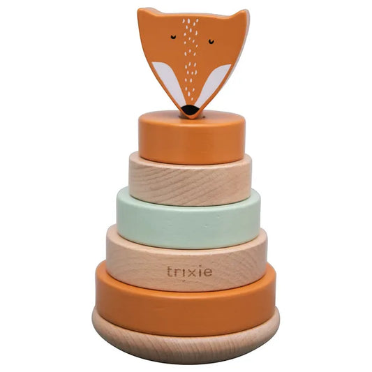 Trixie Wooden Stacking Toy - Mr. Fox