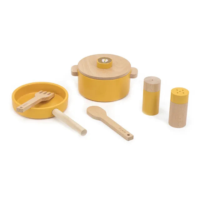 Trixie Wooden Cooking Set - Mr. Lion - Laadlee