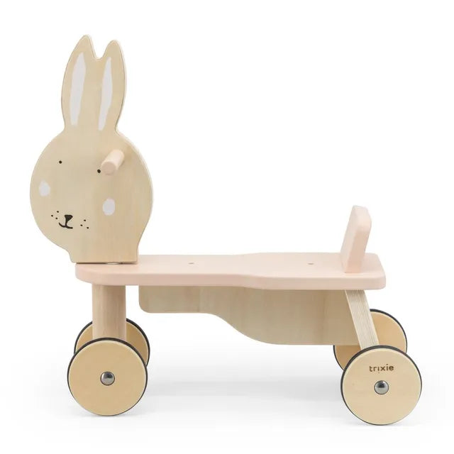 Trixie Wooden Bicycle 4 Wheels - Mrs. Rabbit - Laadlee