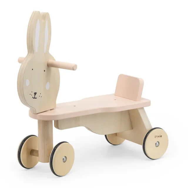 Trixie Wooden Bicycle 4 Wheels - Mrs. Rabbit - Laadlee