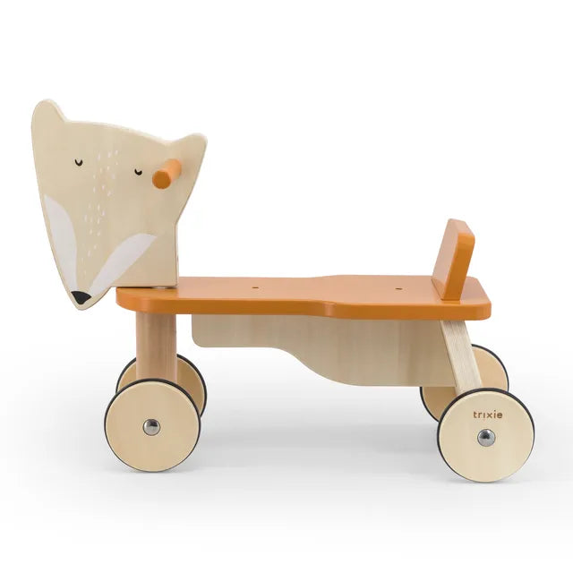 Trixie Wooden Bicycle 4 Wheels - Mr. Fox - Laadlee