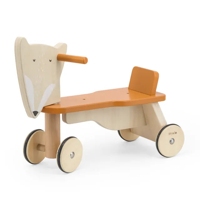 Trixie Wooden Bicycle 4 Wheels - Mr. Fox - Laadlee