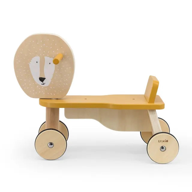 Trixie Wooden Bicycle 4 Wheels - Mr. Lion - Laadlee