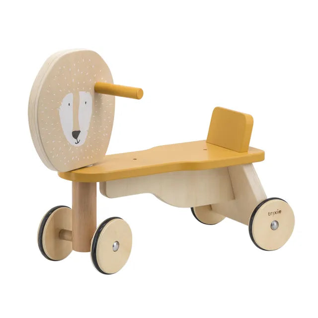 Trixie Wooden Bicycle 4 Wheels - Mr. Lion - Laadlee