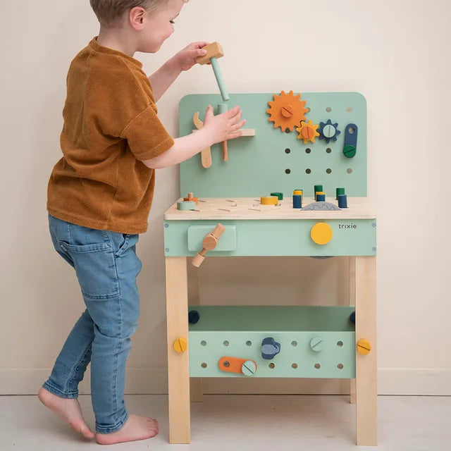 Trixie Wooden Work Bench - Laadlee