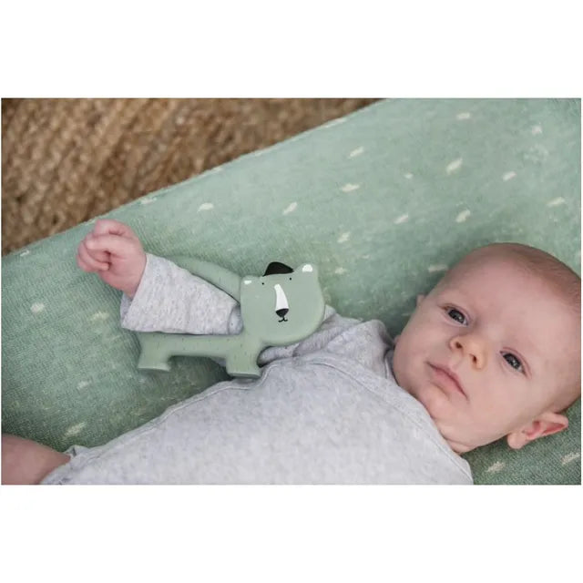 Trixie Natural Rubber Grasping Toy - Mr. Polar Bear - Laadlee