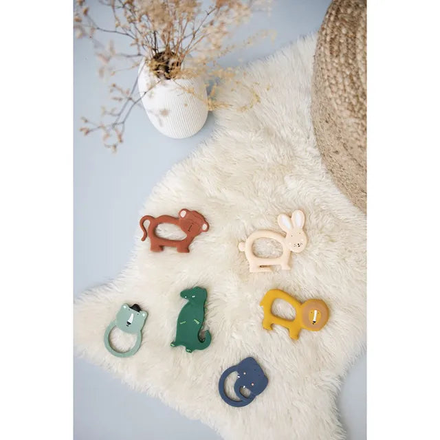 Trixie Natural Rubber Grasping Toy - Mr. Penguin - Laadlee