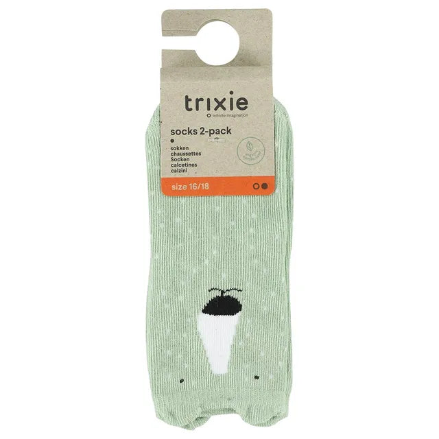 Trixie Socks 2-Pack - Mr. Polar Bear - Laadlee
