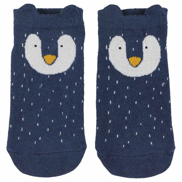 Trixie Sneaker Socks 2-Pack - Mr. Penguin - Laadlee