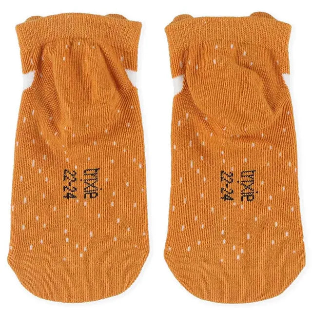 Trixie Sneaker Socks 2-Pack - Mr. Fox - Laadlee