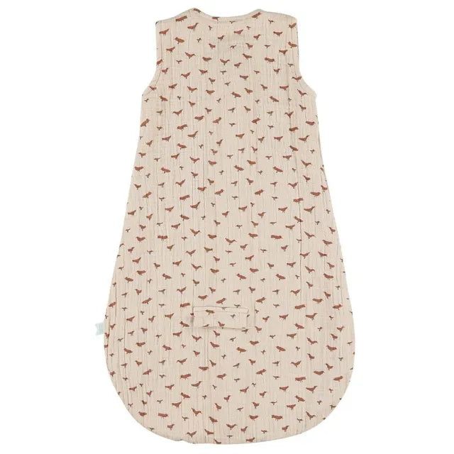 Trixie Muslin Sleeping Bag | 70Cm - Babbling Birds