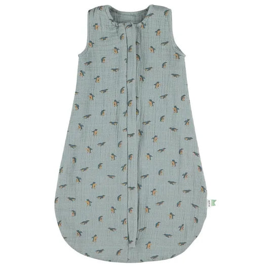 Trixie Muslin Sleeping Bag | 70Cm - Peppy Penguins