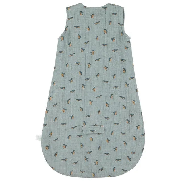 Trixie Muslin Sleeping Bag | 70Cm - Peppy Penguins