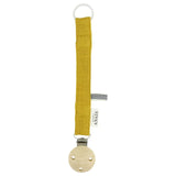 Trixie Pacifier Clip - Bliss Mustard - Laadlee