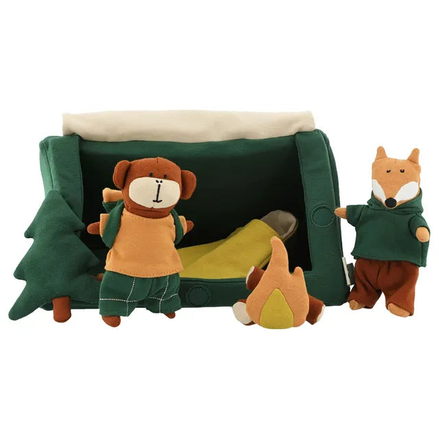 Trixie Puppet World Playset L - Camping - Laadlee