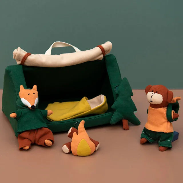 Trixie Puppet World Playset L - Camping - Laadlee