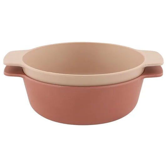 Trixie PLA  Bowl - Rose (Pack Of 2)