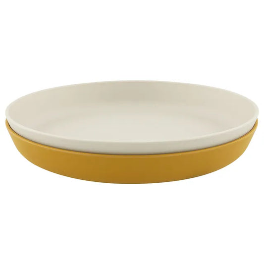 Trixie PLA  Plate - Mustard (Pack Of 2)
