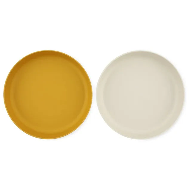 Trixie PLA  Plate - Mustard (Pack Of 2) - Laadlee