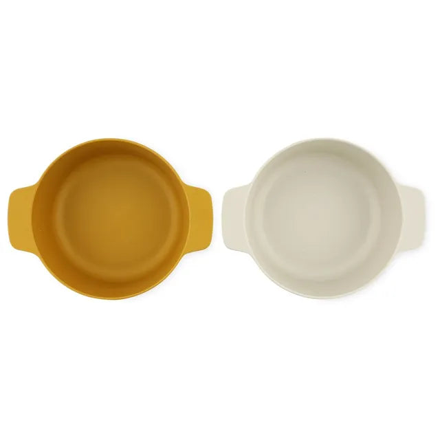 Trixie PLA  Bowl - Mustard (Pack Of 2) - Laadlee