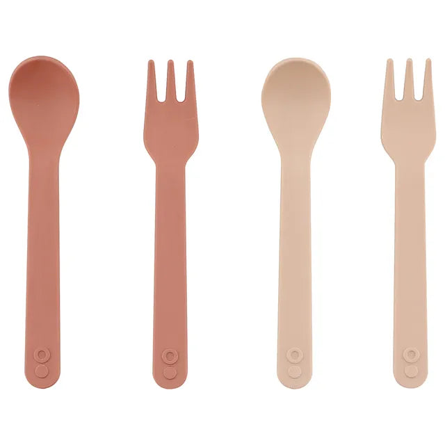 Trixie PLA  Spoon/Fork - Rose - Laadlee