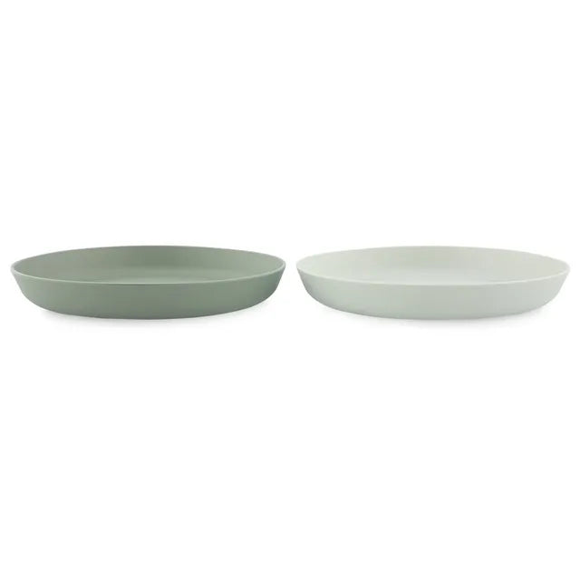 Trixie PLA  Plate - Olive (Pack Of 2) - Laadlee