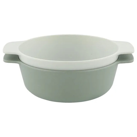 Trixie PLA  Bowl - Olive (Pack Of 2)