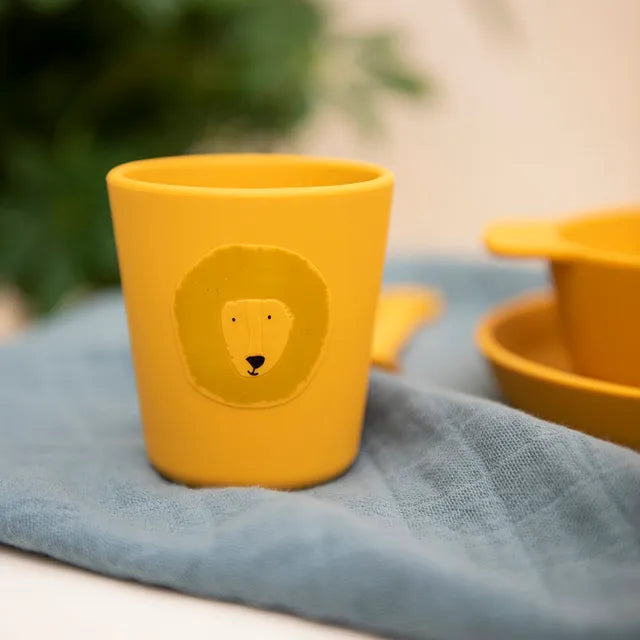 Trixie Silicone Cup - Mr. Lion (Pack Of 2) - Laadlee