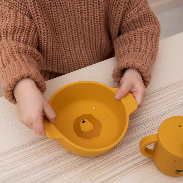 Trixie Silicone Bowl - Mr. Lion - Laadlee