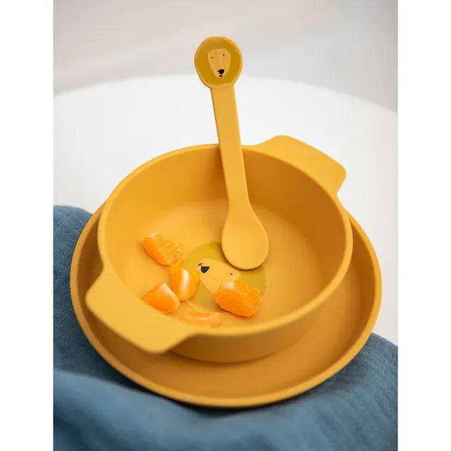 Trixie Silicone Bowl - Mr. Lion - Laadlee