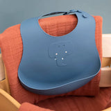 Trixie Silicone Bib - Mrs. Elephant - Laadlee