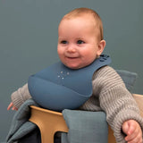 Trixie Silicone Bib - Mrs. Elephant - Laadlee
