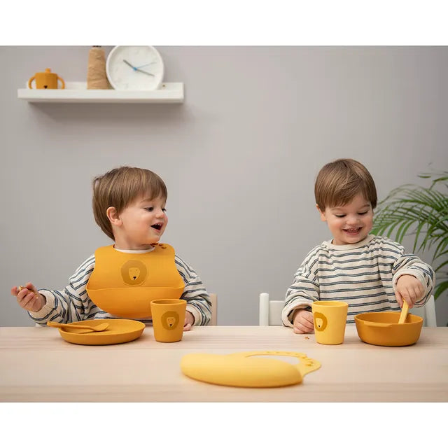 Trixie Silicone Bib - Mr. Lion - Laadlee